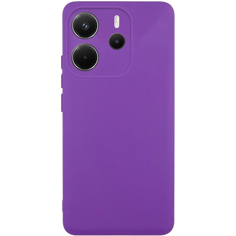 Чохол Silicone Cover Ummi Lakshmi Full Camera (AA) для Xiaomi Redmi Note 14 Pro 4G – Фіолетовий / Purple. Фото 1 з 2