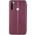 Чехол-книжка классический для Xiaomi Redmi Note 8T – Бордовый. Фото 2 из 5