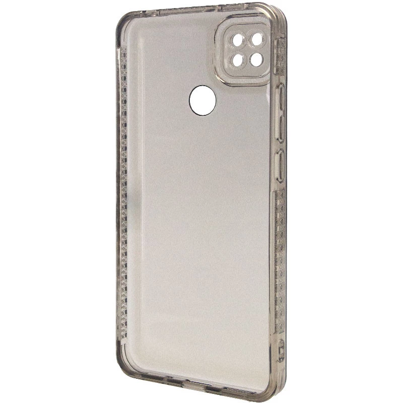 Силиконовый чехол с узором на Xiaomi Redmi 9C – Серый. Фото 3 из 7