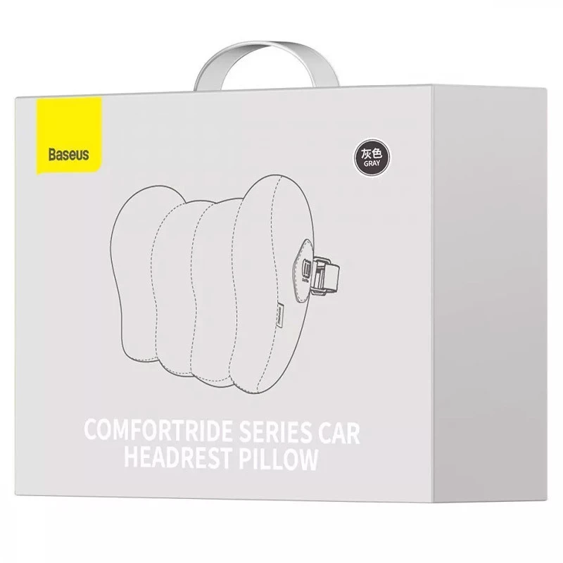 Подушка Baseus ComfortRide Series Headrest (CNYZ) – Gray. Фото 6 з 6