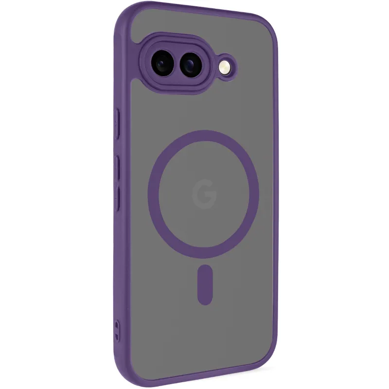 Чехол TPU Bloom with Magnetic Fit для Google Pixel 9a – Purple. Фото 1 из 7
