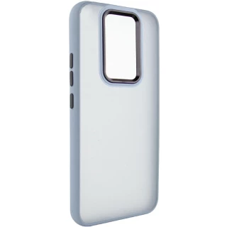 Чохол TPU+PC Lyon Frosted на Xiaomi Redmi Note 8 Pro — Блакитний / Sky Blue