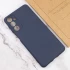 Чохол Silicone Case Lakshmi Plus з закритою камерою на Samsung Galaxy A14 4G/5G – Синій / Midnight Blue. Фото 7 з 11