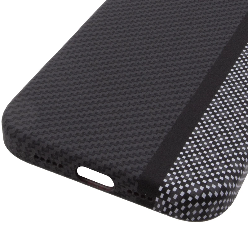 TPU чехол Pixel Craft with MagSafe для Apple iPhone 16 Pro Max – Carbon Line. Фото 7 из 8