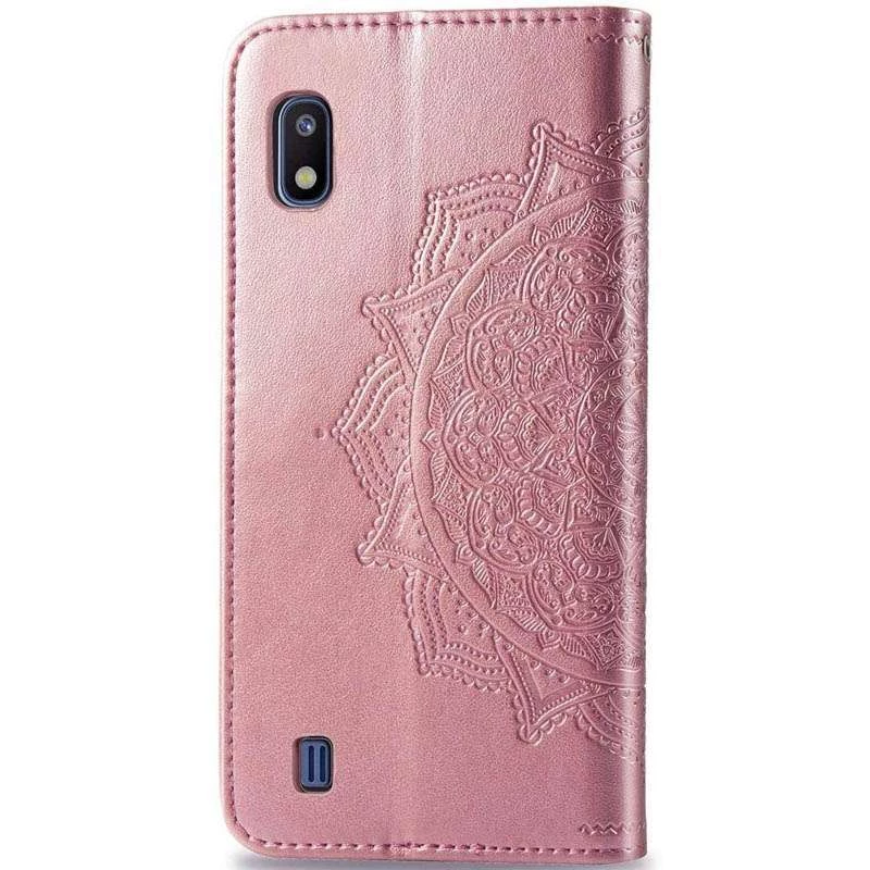 Кожаный чехол-книжка Art Case с визитницей для Samsung Galaxy A10 (A105F) – Розовый. Фото 4 из 6