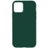 Чехол с закрытым низом Silicone Case для Apple iPhone 14 Plus (6.7") – Зеленый / Forest green. Фото 1 из 1