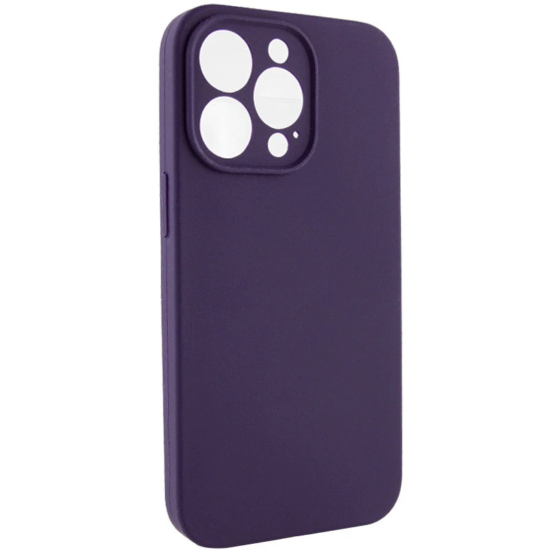 Чехол Silk Full Camera Protective (AA) NO LOGO для Apple iPhone 15 Pro (6.1") – Фиолетовый / Elderberry. Фото 2 из 6