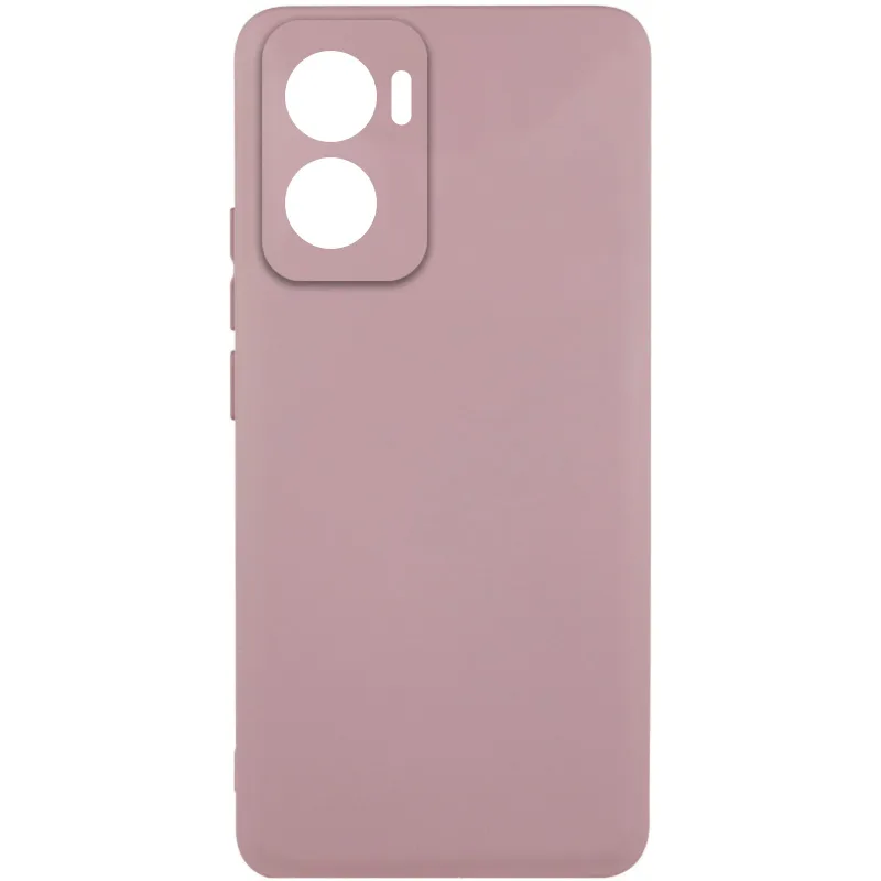 Чехол Silicone Case Lakshmi Premium з закритою камерою на Motorola Moto G06 – Розовый / Pink Sand. Фото 1 из 1