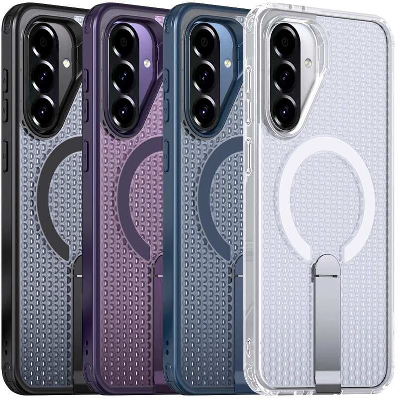 Чохол TPU Breeze with MagSafe stand для Xiaomi Redmi 14C / Poco C75 фото 1 з 1