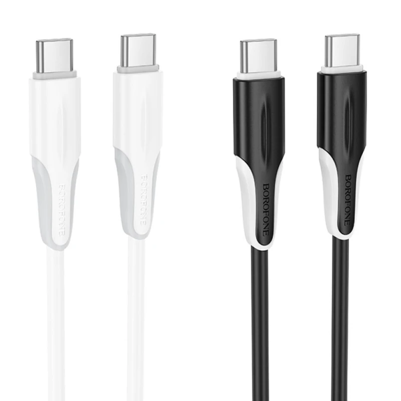 Дата кабель Borofone BX119 New Type-C to Type-C 60W (1m) фото 2 з 2