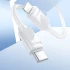 Дата кабель Hoco X114 Energy Type-C to Lightning 27W (1m) – White. Фото 3 з 4
