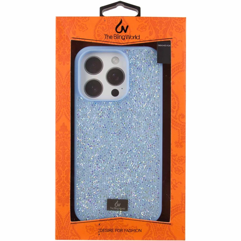 TPU чехол Bling World Rock Diamond для Apple iPhone 15 Pro (6.1") фото 4 из 4