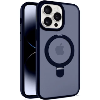 Кольоровий TPU+PC з металевими кнопками, кільцем та MagSafe на Apple iPhone 15 Pro (6.1") фото 1 з 14