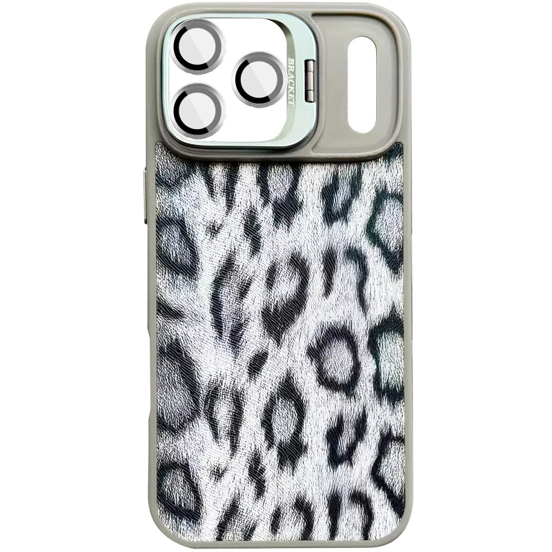 Чохол TPU+PC Wild Leopard with MagSafe and Lens для Apple iPhone 17 Air (6.5") – Grey. Фото 1 з 7