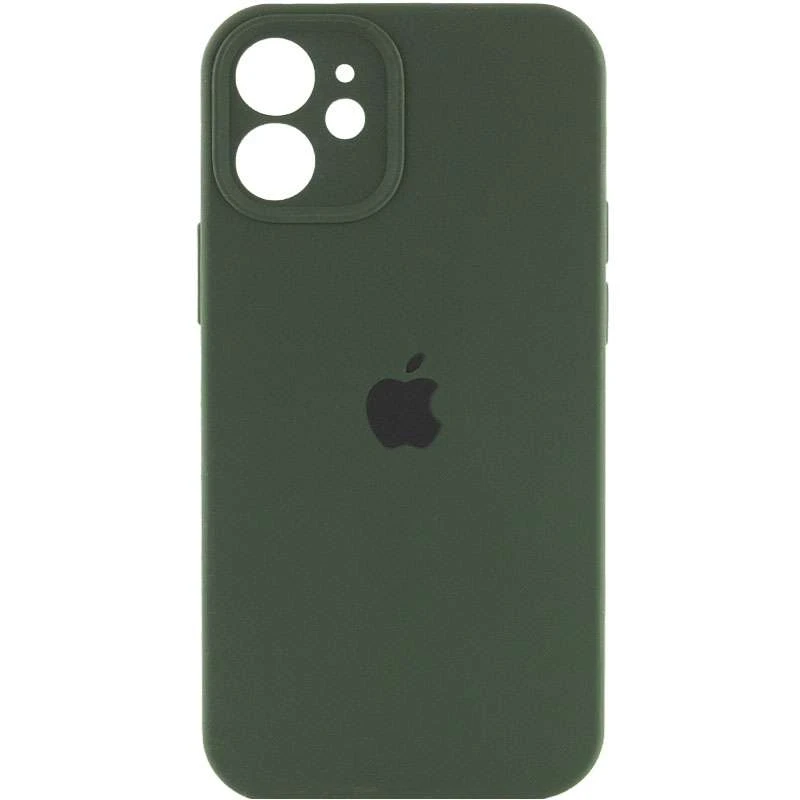 

Чохол Silicone Case з захистом камери на Apple iPhone 12 mini (5.4") (Зелений / Cyprus Green)