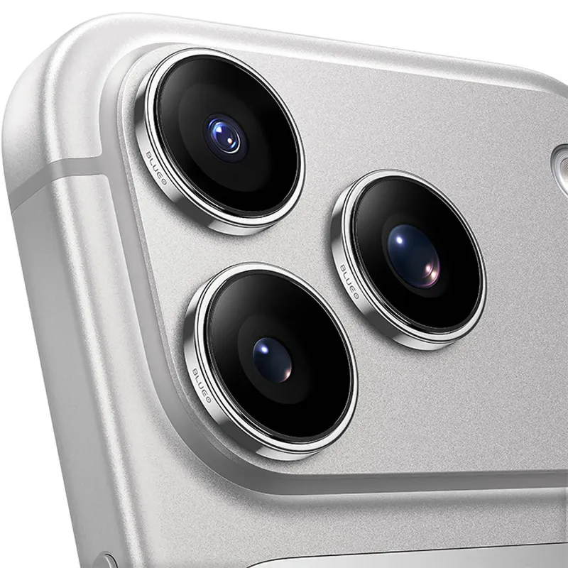 Захисне скло BlueO Sapphire на камеру для Apple iPhone 18 Pro Max – Срібний / Silver. Фото 2 з 3