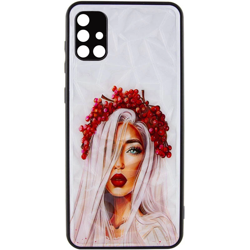 Скляний чохол Prisma Ladies на Samsung Galaxy A51 – Ukrainian Girl. Фото 4 з 4