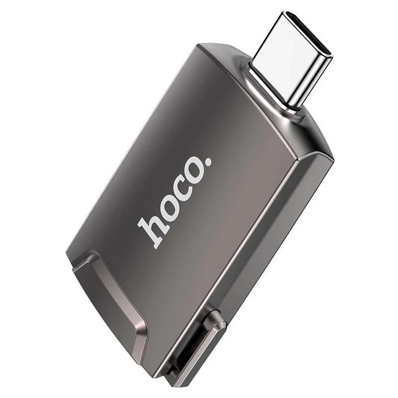 

Перехідник Hoco UA19 Type-C to HDMI (Сірий)