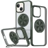 TPU+PC чехол с магнитом и кольцом для Apple iPhone 15 (6.1") – Зеленый. Фото 1 из 1