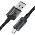 Дата кабель Acefast C12-04 USB to Type-C 3A (1.2m) – Black. Фото 4 из 5