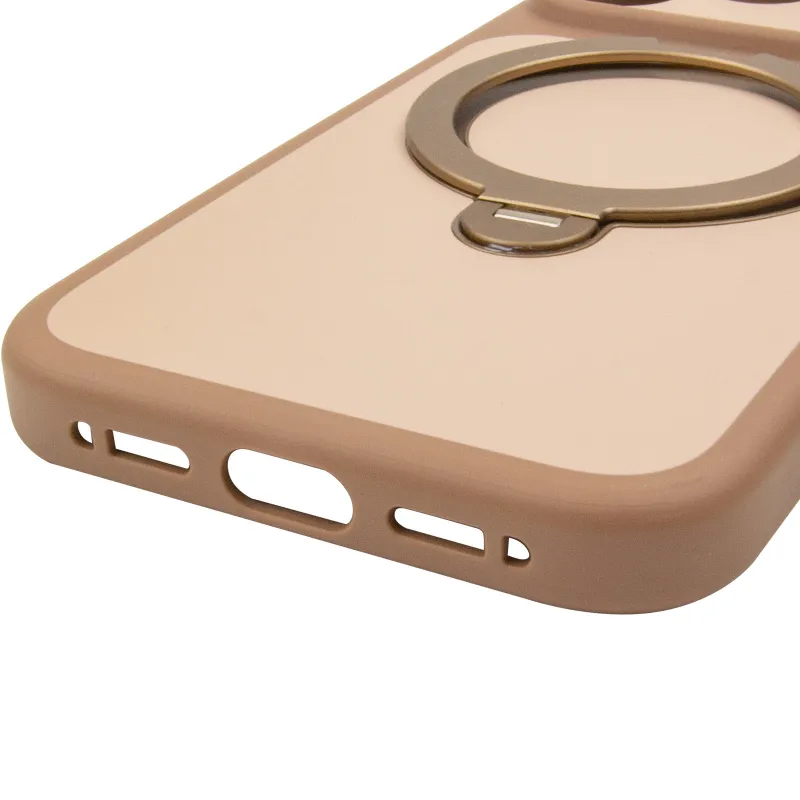 Чехол Ummi Full Camera with Magnetic Fit HQ Ring для Apple iPhone 18 Pro – Brown Gold. Фото 7 из 7