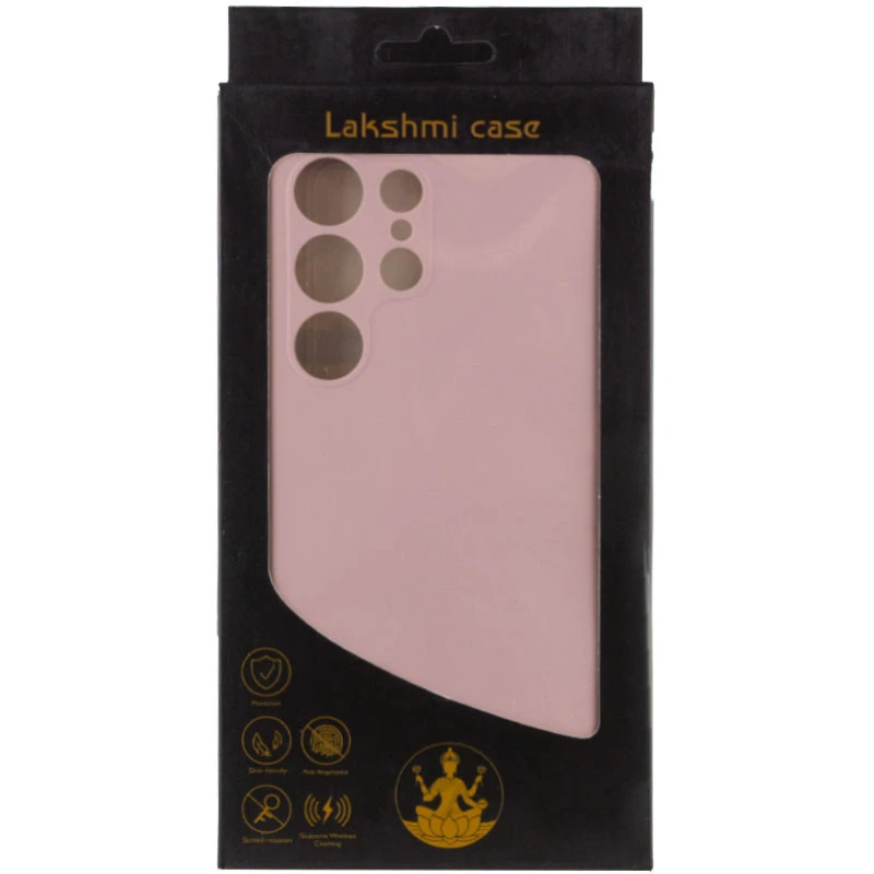 Чехол Silicone Case Lakshmi Premium з закритою камерою на Samsung Galaxy S25 Ultra – Розовый / Pink Sand. Фото 8 из 8