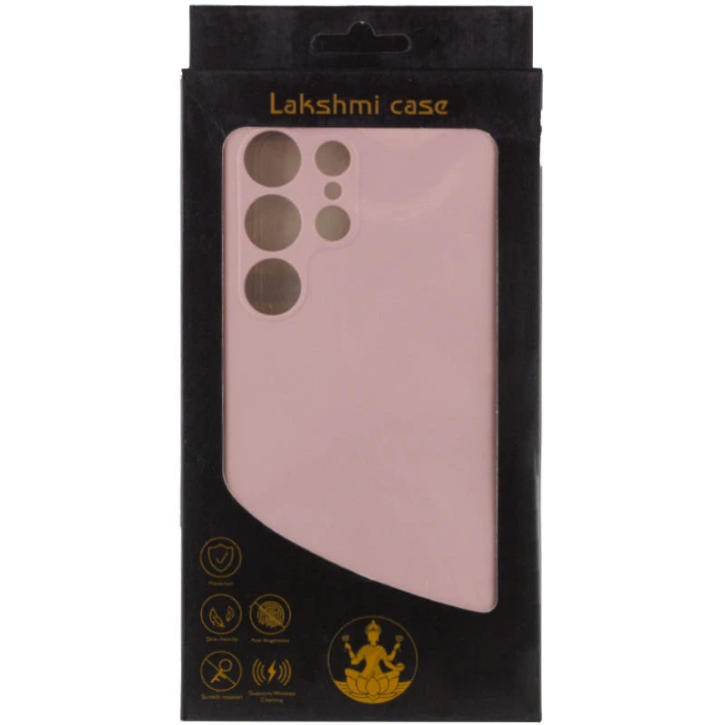 Чехол Silicone Case Lakshmi Premium з закритою камерою на Samsung Galaxy S23 Ultra – Розовый / Pink Sand. Фото 11 из 11