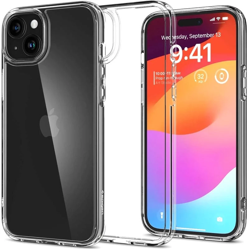 

Чехол SGP Ultra Hybrid для Apple iPhone 15 (6.1") (Прозрачный), Прозорий