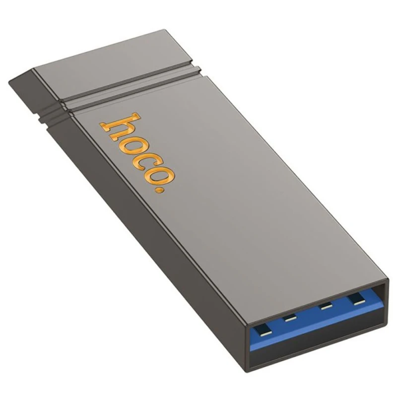 Флеш-накопичувач Hoco UD13 USB3.2 - 64GB – Gray. Фото 2 з 6