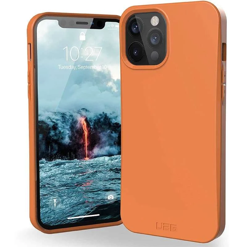 Чохол UAG OUTBACK BIO на Apple iPhone 12 – Помаранчевий. Фото 3 з 8