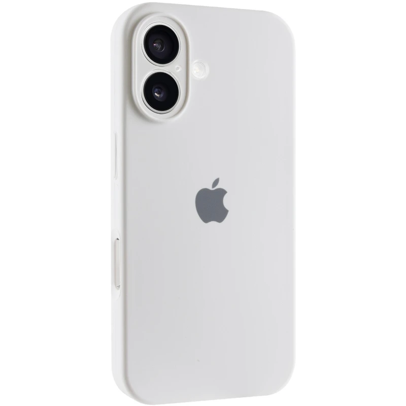 Чохол Silicone Case з захистом камери на Apple iPhone 17 (6.3") – Білий / White. Фото 1 з 3