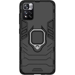 Противоударный чехол Transformer с кольцом для Xiaomi Redmi Note 11 Pro 4G/5G фото 1 из 1