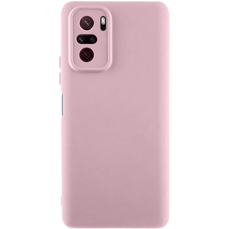 Чохол Silicone Case Lakshmi Premium із закритою камерою для Xiaomi Redmi Note 10 / Note 10s – Рожевий / Pink Sand. Фото 1 з 1