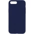 Чехол с закрытым низом Silicone Case для Apple iPhone 7 plus / 8 plus – Синий / Deep navy. Фото 1 из 1