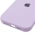 Чехол Silicone Case (AA) Logo with MagSafe для Apple iPhone 17 Pro Max (6.9") – Сиреневый / Lilac. Фото 10 из 12