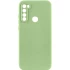 Кольоровий силіконовий чохол GETMAN із закритою камерою для Xiaomi Redmi Note 8T – Зелений / Pistachio. Фото 1 з 1