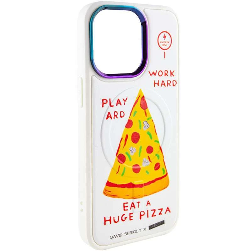 Чохол з MagSafe Funny pictures на Apple iPhone 13 Pro (6.1") – Pizza. Фото 2 з 5