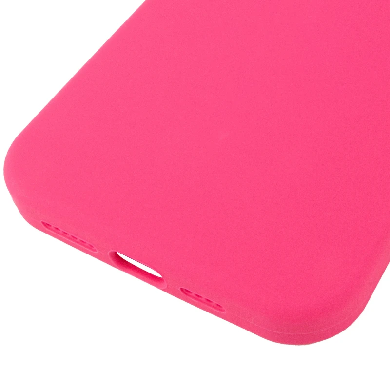 Чохол з закритим низом Silicone Case на Apple iPhone 13 Pro (6.1") – Рожевий / Barbie pink. Фото 11 з 11