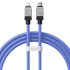 Дата кабель Baseus CoolPlay Series Type-C to Lightning 20W (1m) (CAKW00000) – Blue. Фото 1 з 6