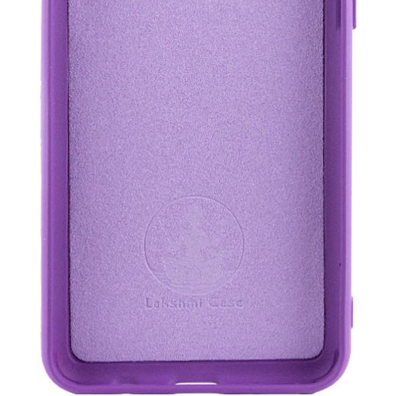 Чохол Silicone Case Lakshmi з закритою камерою на Oppo A17 – Фіолетовий / Purple. Фото 2 з 4