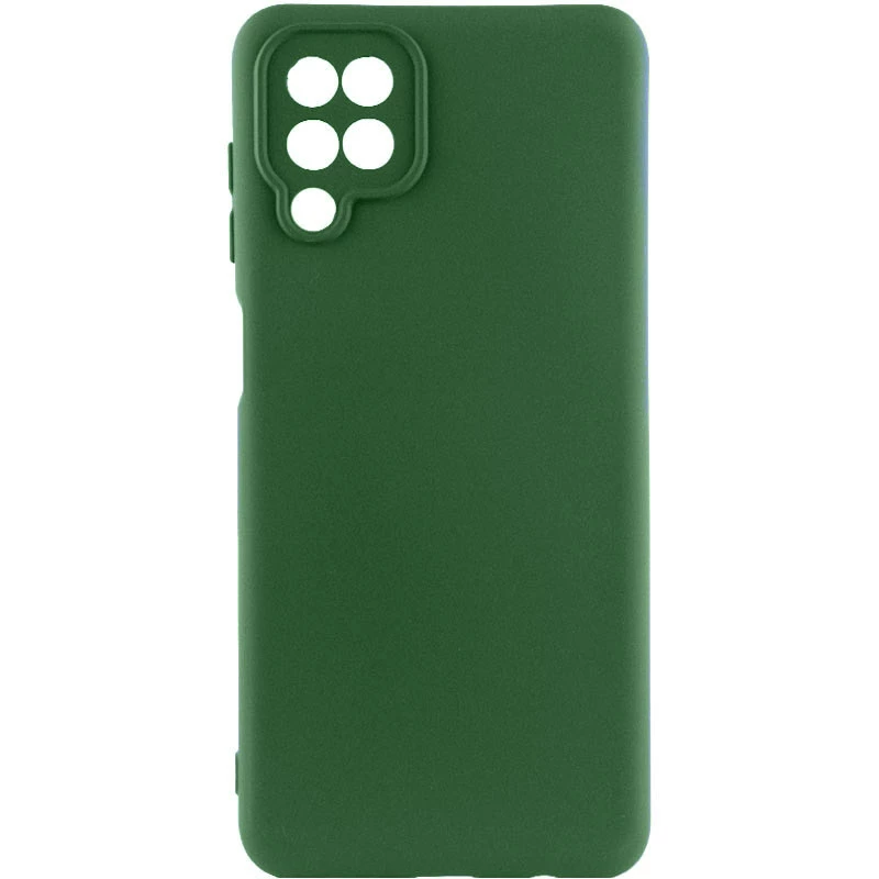 Чохол Silicone Case Lakshmi з закритою камерою на Samsung Galaxy M33 5G – Зелений / Dark green. Фото 2 з 6