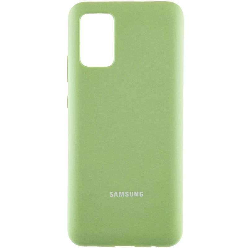 

Чохол Silicone Case з закритим низом на Samsung Galaxy A02s (М'ятний / Mint)
