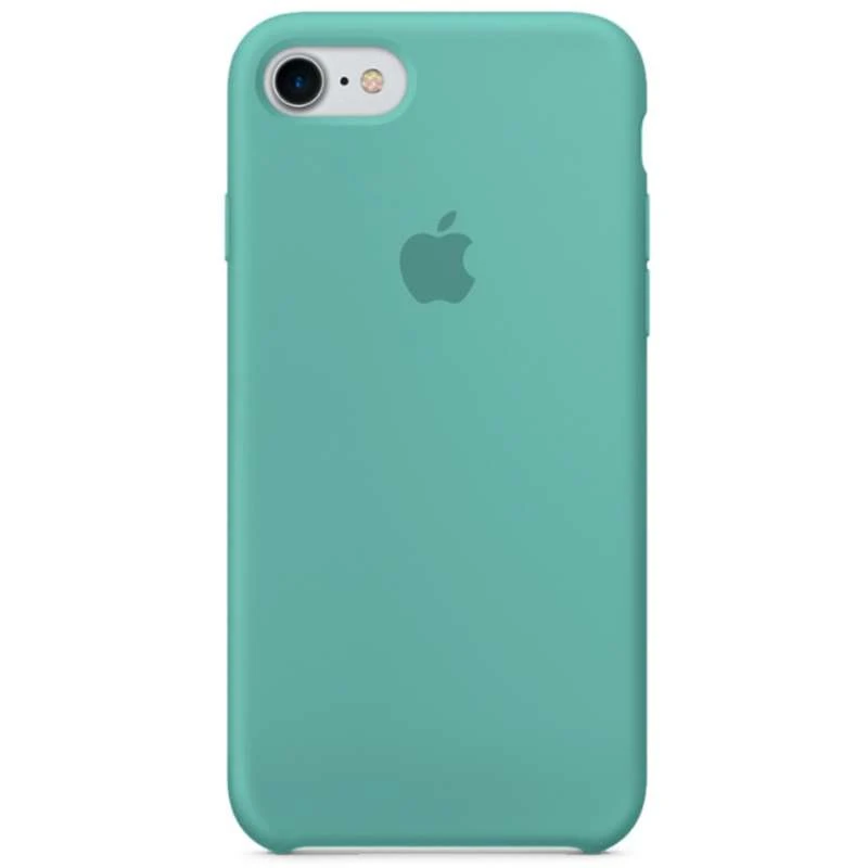 

Чехол Silicone Case Premium для Apple iPhone 7 / 8 (4.7") (Бирюзовый / Ice Blue), Бірюзовий / ice blue