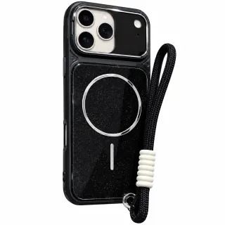 Чехол TPU+PC Pacific with Magnetic Fit and straps для Apple iPhone 14 Pro Max (6.7") — Black
