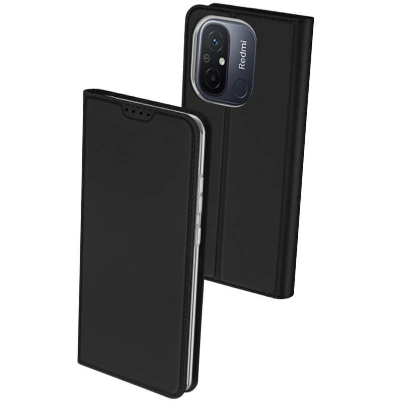

Чохол-книжка Dux Ducis на Xiaomi Redmi 12C / Poco C55 (Чорний)