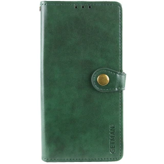 Чехол-книжка GETMAN Gallant  для Xiaomi Redmi Note 14 Pro 4G — Зеленый