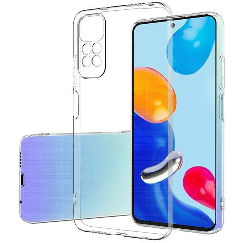 

Ультратонкий силіконовий чохол 1,5 мм з захистом камери на Xiaomi Redmi Note 11 Pro 4G/5G