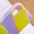 Чехол Акварель Silicone Case для Apple iPhone XR (6.1") – Сиренево-желтый. Фото 6 из 7