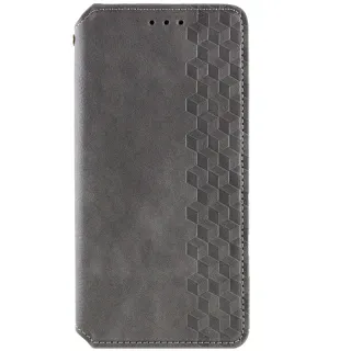 Чохол книжка GETMAN Cubic для Xiaomi Redmi A4 — Сірий