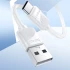 Дата кабель Hoco X114 Energy USB to Type-C 3A (1m) – White. Фото 3 з 4